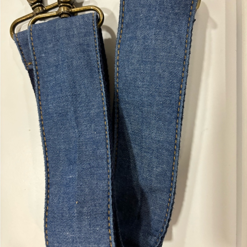 Parker Thatch Adjustable Crossbody Strap-Denim